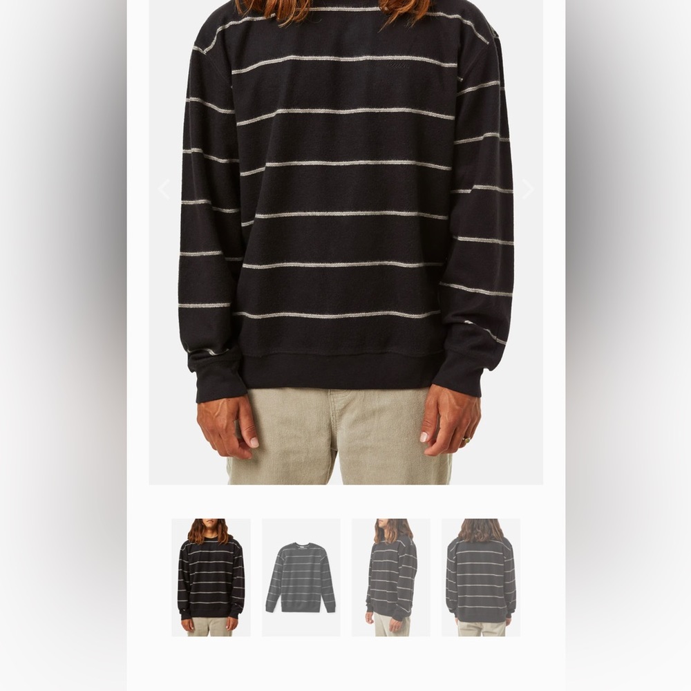 Black Wash Katin’s Park Fleece Sweater